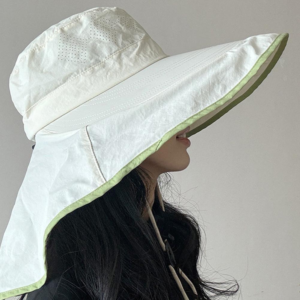 Hat Floppy Wide - Chapeau de soleil respirant avec cordon