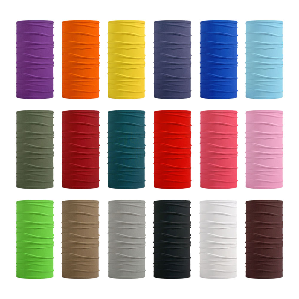Headband Summer Knit - Bandanas de couleur unie sans couture