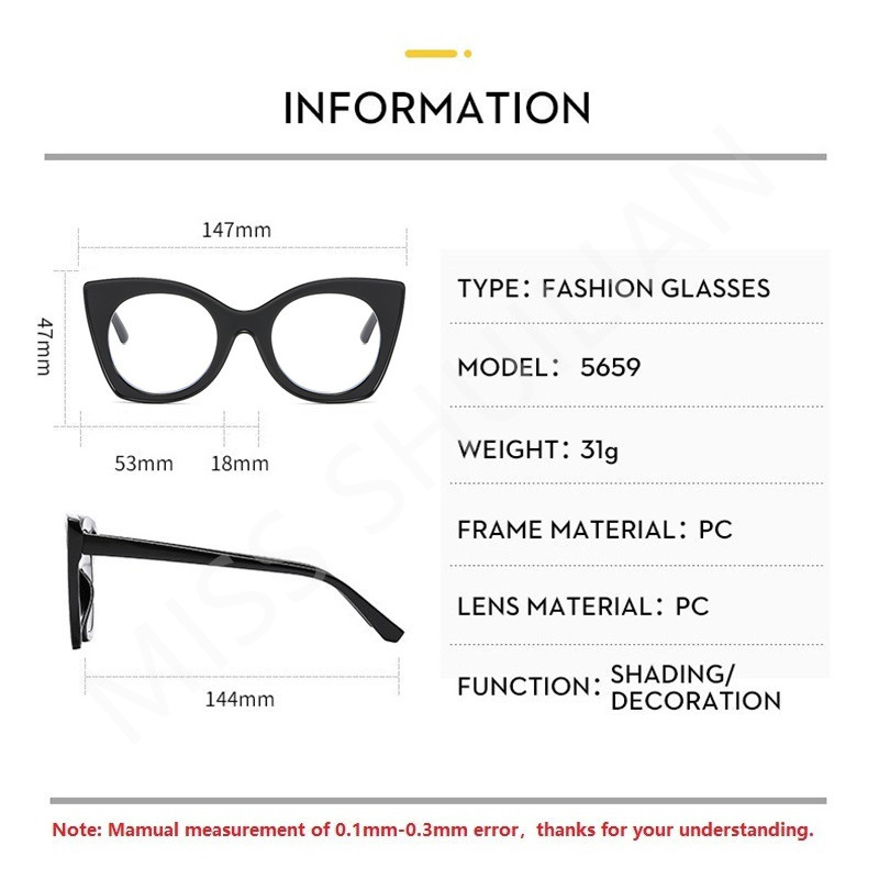 Nouvelles Lunettes Tendance po - Sunglasses Cat Eye avis et prix