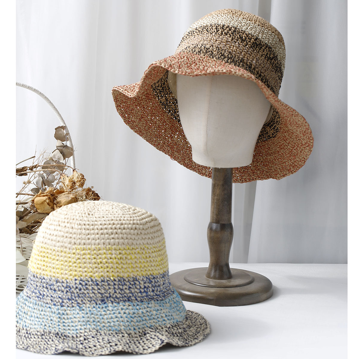 Chapeau de paille pliable de h - Hat Floppy Wide avis et prix